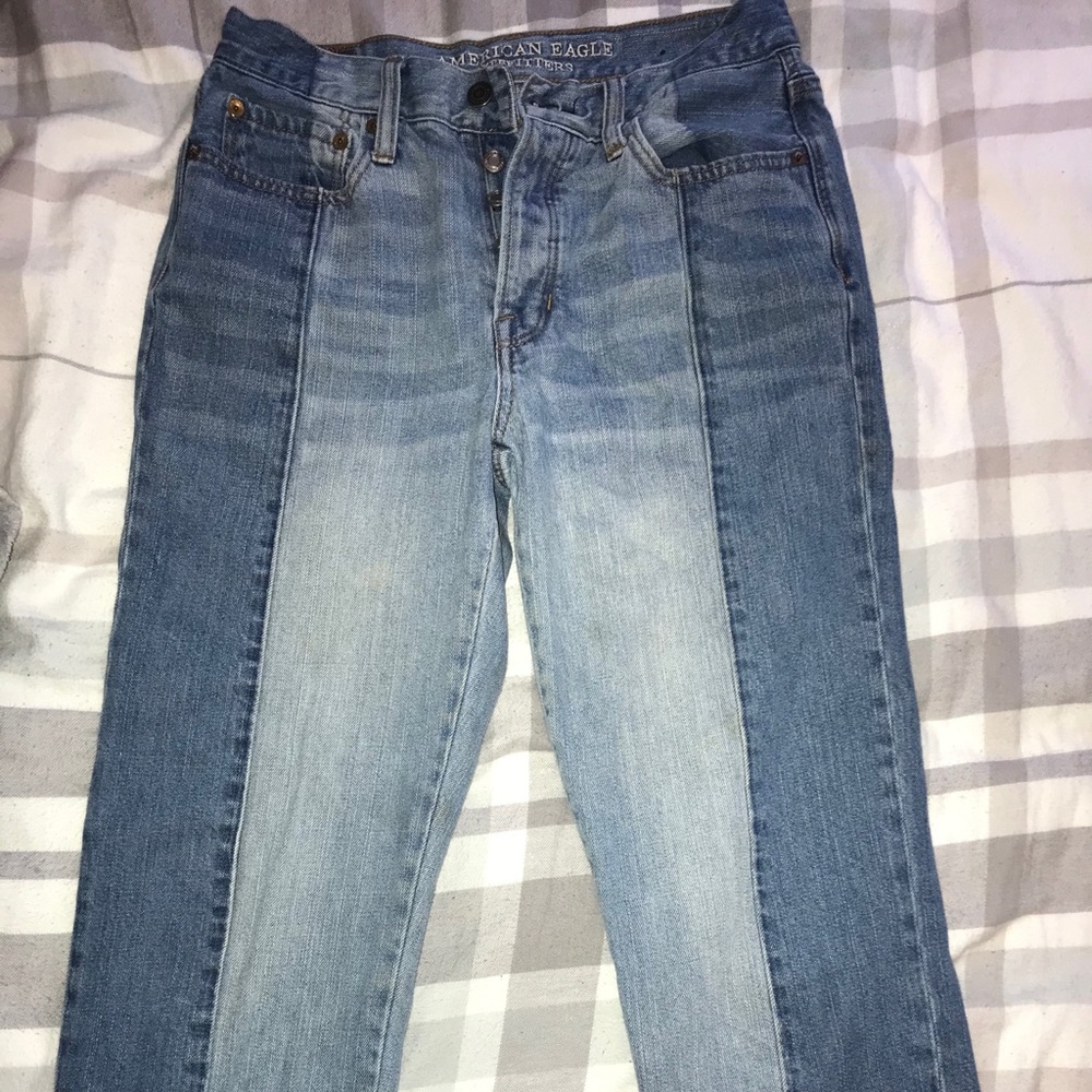 Vintage Two-Toned American Eagle Jeans